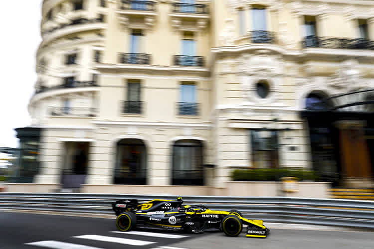 Nico Hülkenberg in Monaco