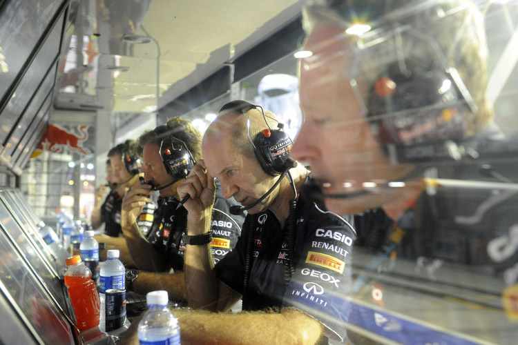 Nach neun Jahren an der Boxenmauer von Red Bull Racing wird sich Adrian Newey nicht mehr bei jedem Formel-1-GP blicken lassen