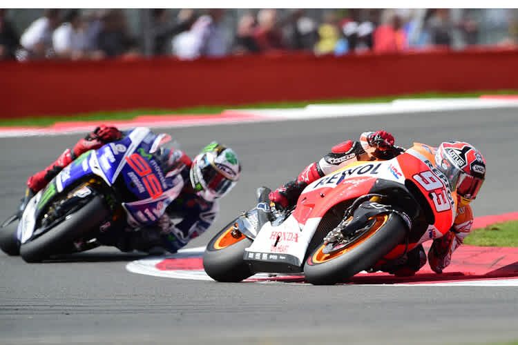 Marc Márquez und Jorge Lorenzo: Wer liegt 2015 vorne?