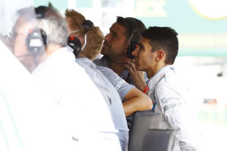 Esteban Ocon: «Plötzlich hatte ich keine Informationen mehr auf meinem Lenkrad-Display»