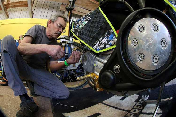 Motorenkonstrukteur Marcel Gerhard