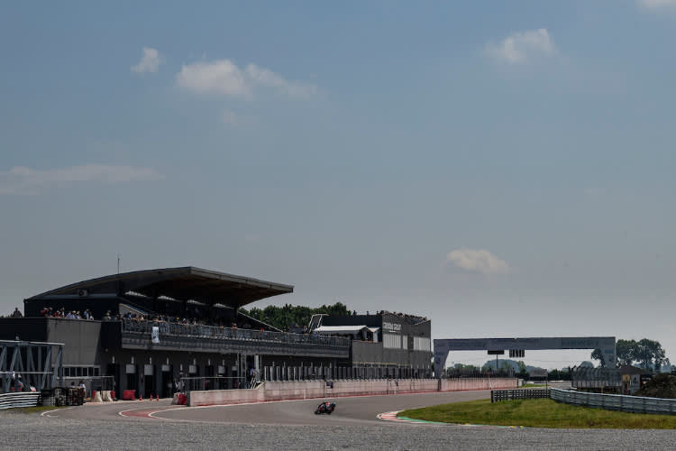 Bislang gibt es nur eine Tribüne in Cremona