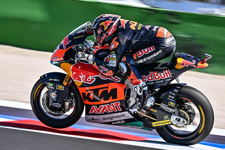 Das Red Bull-KTM-Ajo Team wurde zum 3. Mal in Serie Moto2-Weltmeister: 2023 mit Pedro Acosta