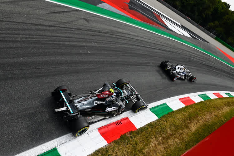 Valtteri Bottas wird den Sprint von der besten Position in Angriff nehmen dürfen