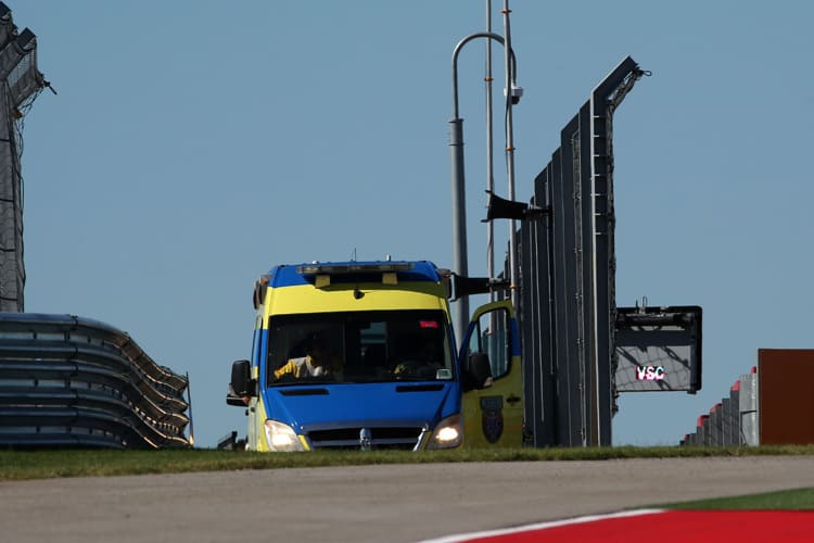 Rechts das neue Signal VSC – virtuelles Safety-Car