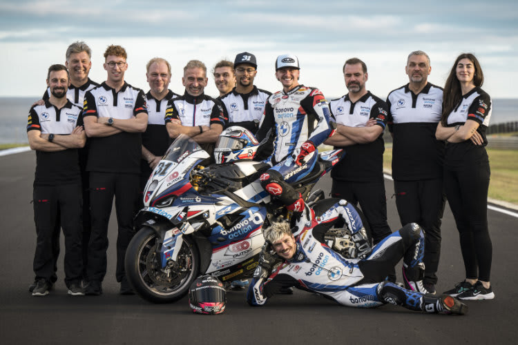 Das Bonovo-Team beim Saisonauftakt 2024 in Australien