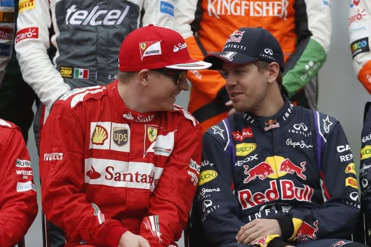 Zwei, die sich verstehen: Kimi Räikkönen und Sebastian Vettel