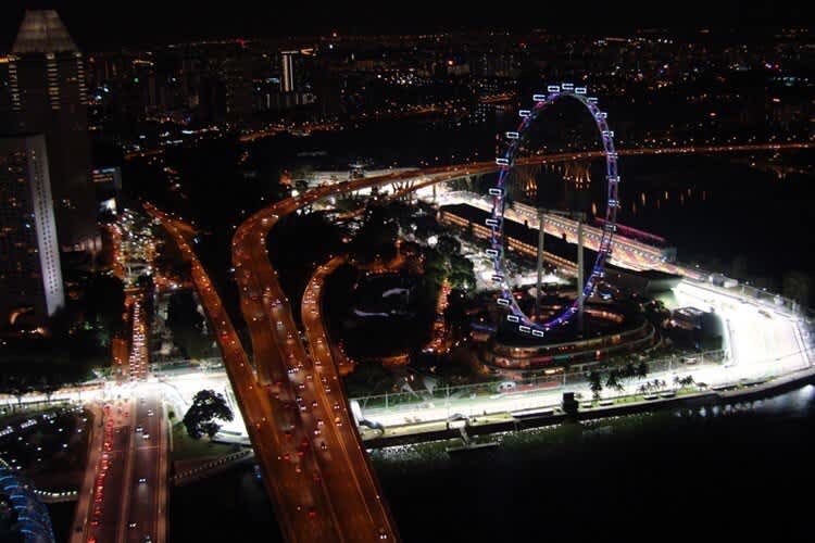 Die Atmosphäre in Singapur ist unvergleichlich