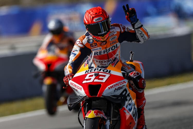 Marc Márquez wird in Aragón wieder auf der Repsol-Honda sitzen