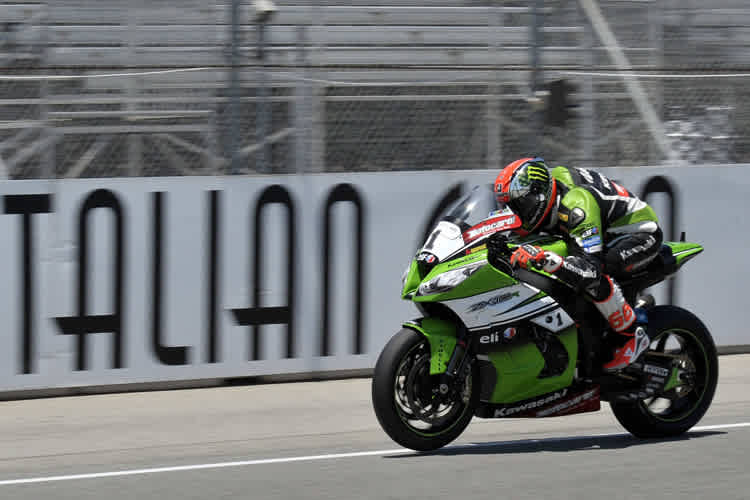 Tom Sykes rast zu seiner Fabelzeit in Laguna Seca