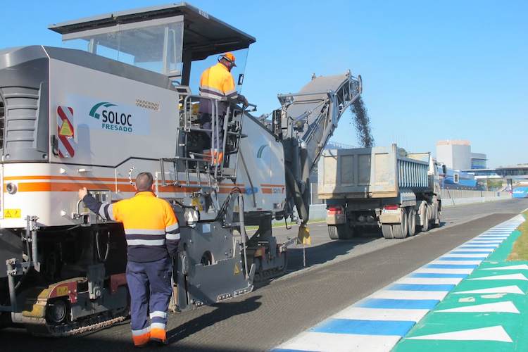 Der Circuito de Jerez bekommt schon wieder einen neuen Asphalt