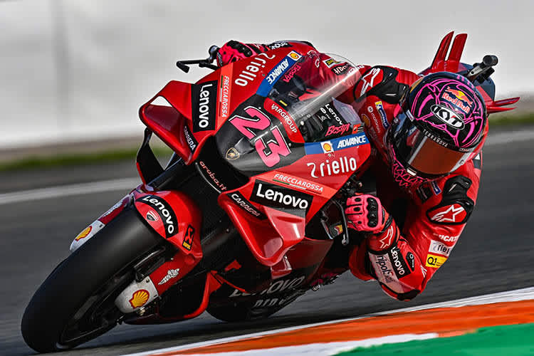 Erstmals auf der Werks-Ducati: Enea Bastianini, der WM-Dritte von 2022