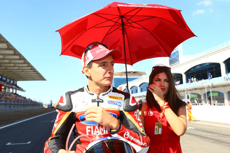 Ayrton Badovini stahl Carlos Checa bei Ducati öfters die Show