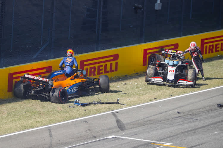 Carlos Sainz und Kevin Magnussen