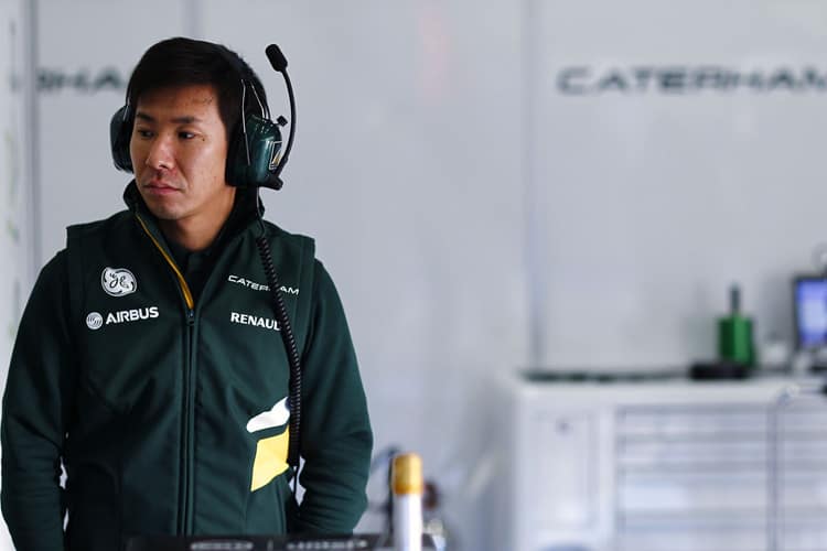 Kamui Kobayashi steht bei Caterham im Abseits