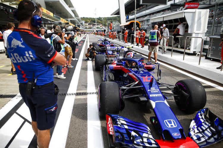 Toro Rosso-Honda in Sotschi