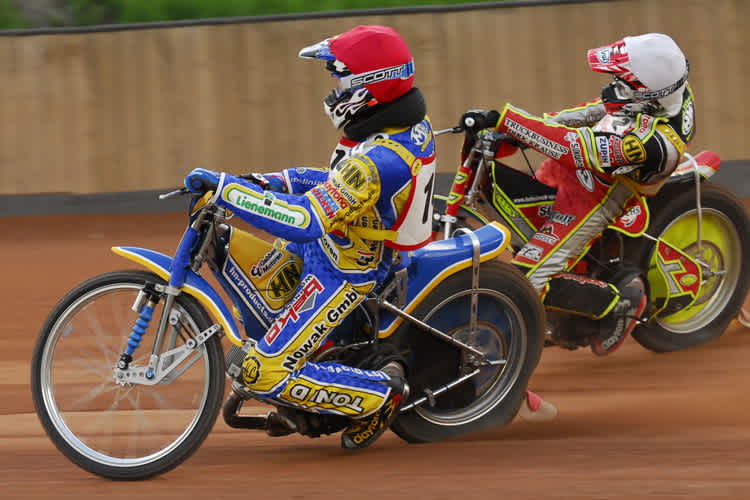 Die WM-Piloten Tobias Kroner (vorne) und Christian Hefenbrock.