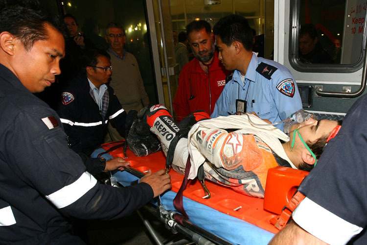 Dani Pedrosa: Unterarm gebrochen