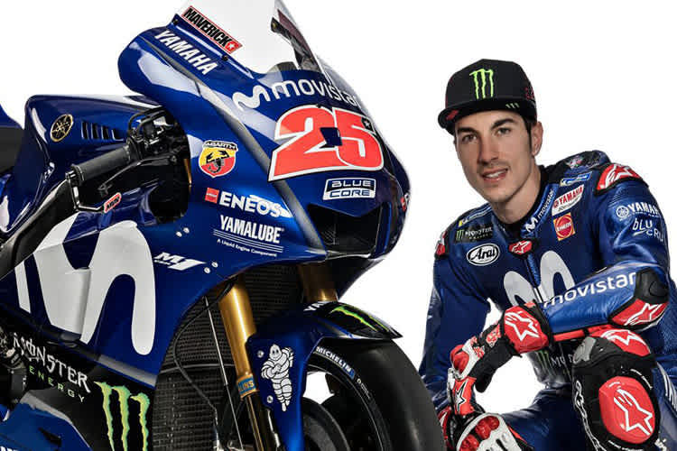 Maverick Viñales bleibt bei Yamaha