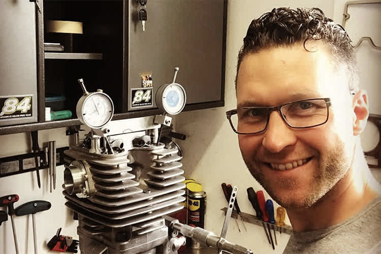 Martin Smolinski schraubt gerne selbst