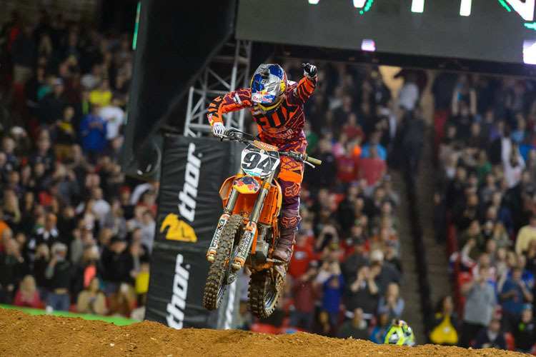 Starker Auftritt: Ken Roczen krönt das Gastspiel in Atlanta mit dem Triumph