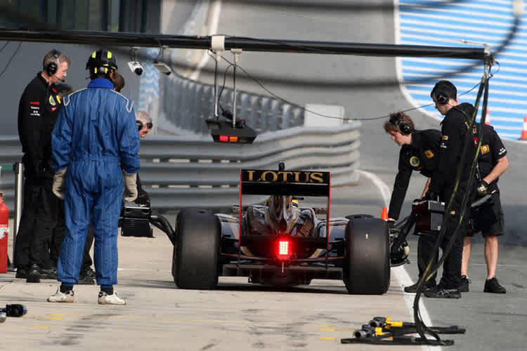 In Jerez wird gearbeitet