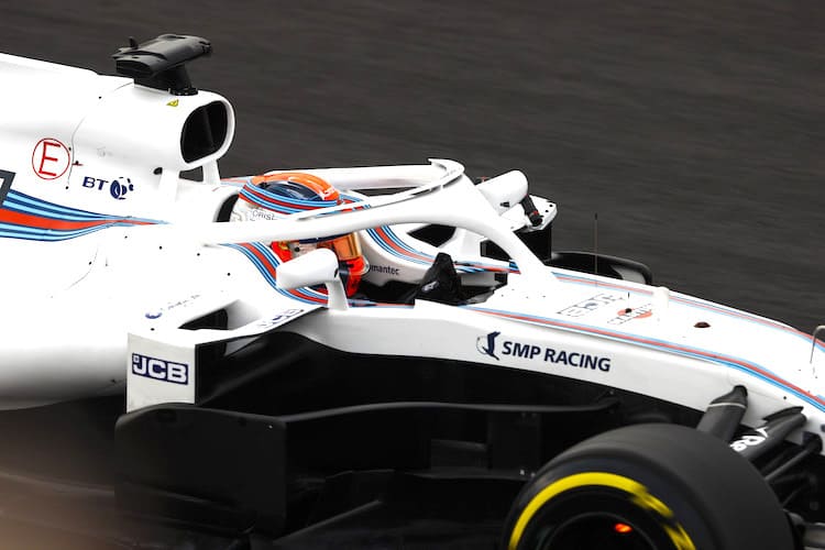 Robert Kubica im Williams mit Halo