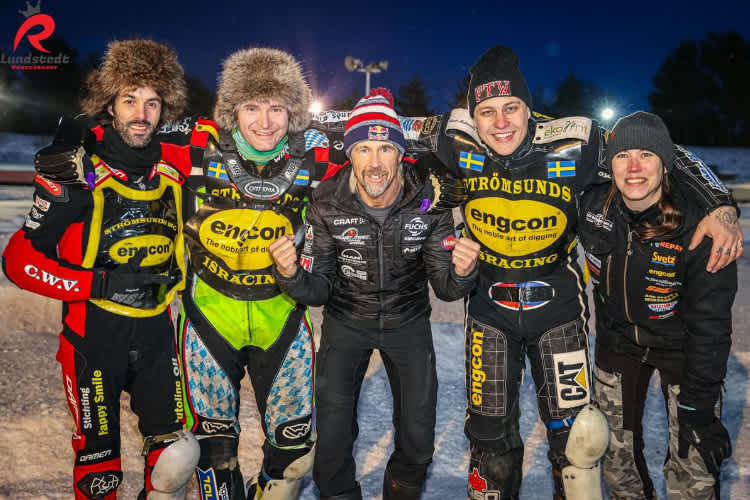 Das Meisterteam aus Strömsund