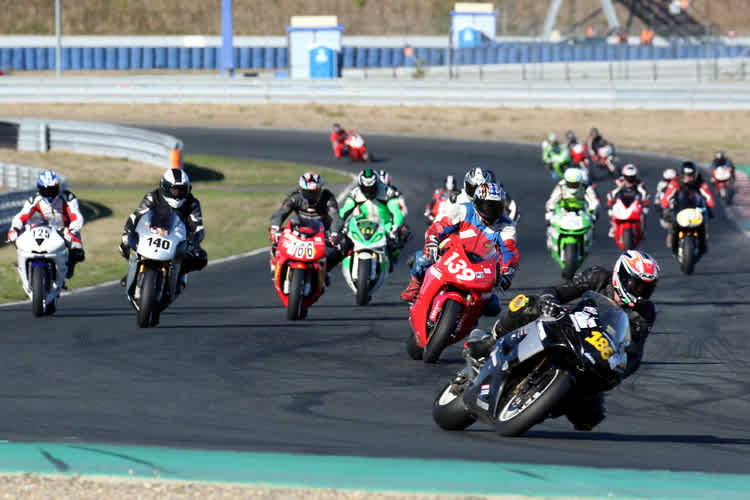 Oschersleben-Aktion mit den Piloten der TT SuperclassiX