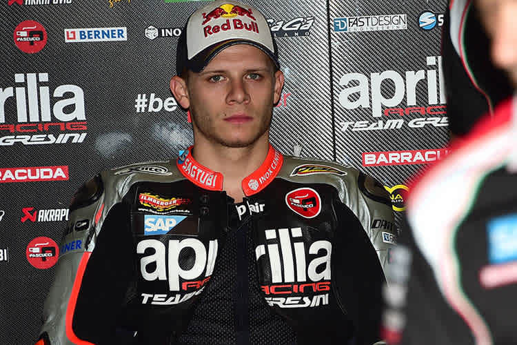 Stefan Bradl findet sich bisher sehr gut im Aprilia-Team zurecht