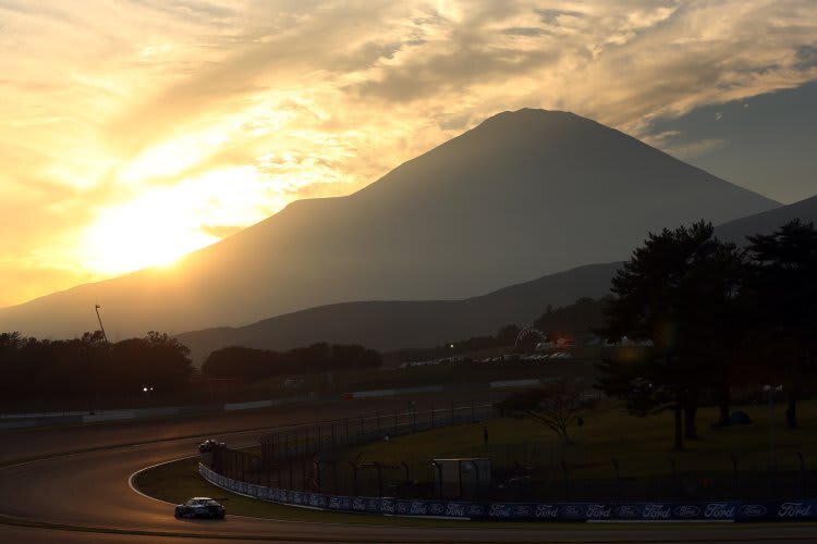 Vor der Kulisse des Mount Fuji hatte vor kurzem die FIA WEC Gas gegeben