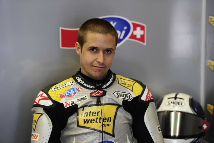 Tom Lüthi: Platz 9 am Freitag