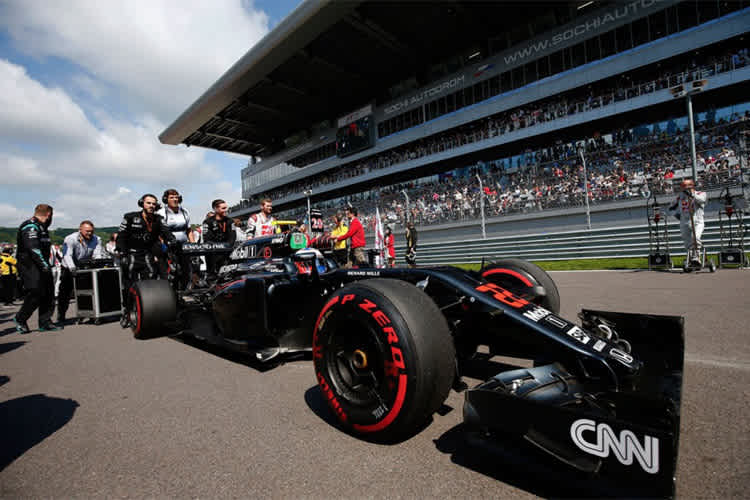 Der McLaren von Fernando Alonso – ein Gesamtkunstwerk