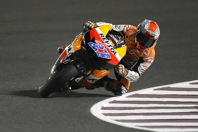 Casey Stoner in Katar