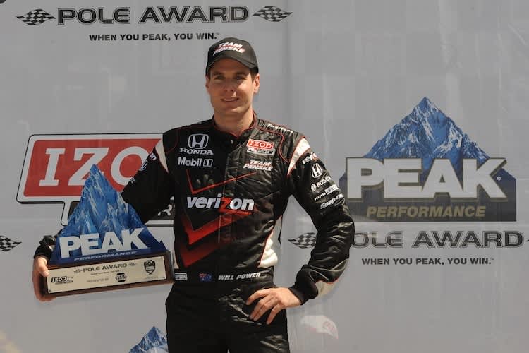 Die Sammlung von Powers Pole-Awards wächst stetig