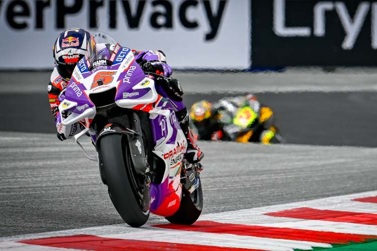 Johann Zarco machte ihm FP3 dort weiter, wo er im FP2 aufgehört hatte