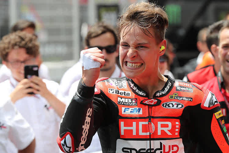 Mit 19 Jahren wurde Fabio Quartararo der zweitjüngste Moto2-Sieger nach Marc Márquez