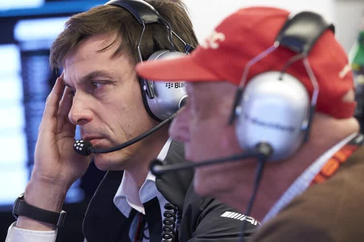 Das neue Quali-Prozedere: Die Gesichter von Toto Wolff und Niki Lauda sagen alles