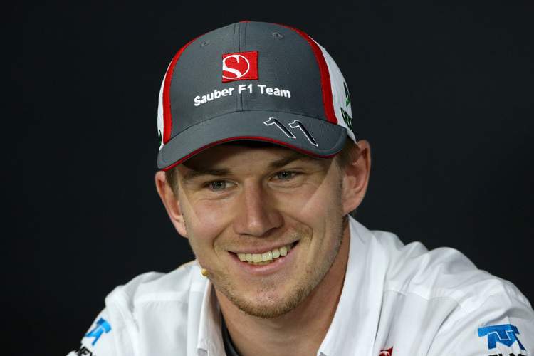 Das sehen wir gerne – endlich kann Nico Hülkenberg wieder lachen
