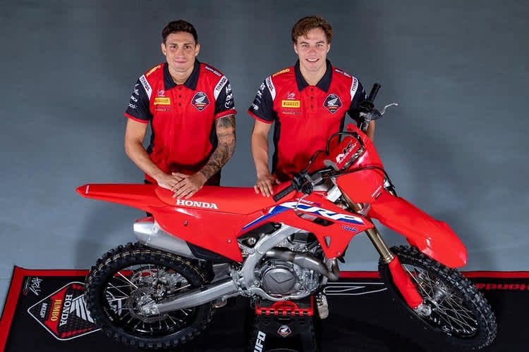 Henry Jacobi (re.) mit Teamkollege Ivo Monticelli