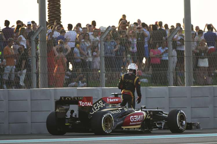 Kimi Räikkönen: Aus nach wenigen Sekunden