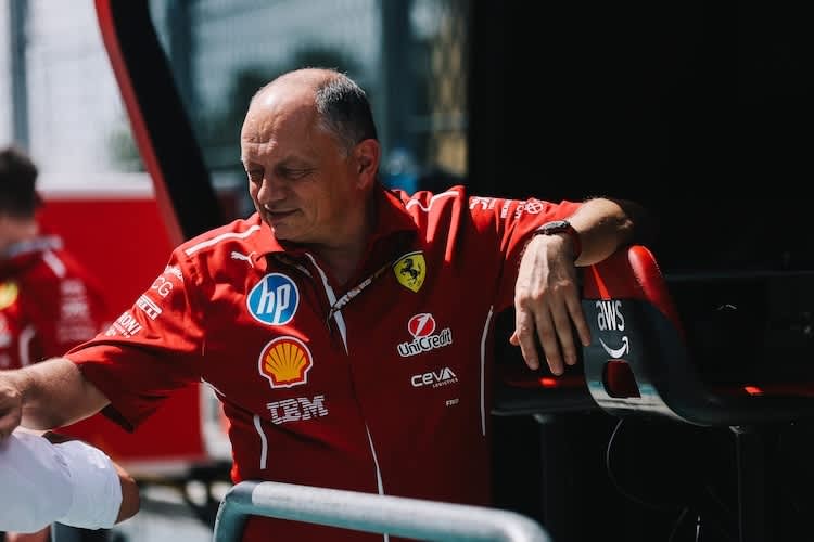 Ferrari-Teamchef Fred Vasseur erklärte nach dem Miami-GP, warum der Platztausch nicht früher erfolgte