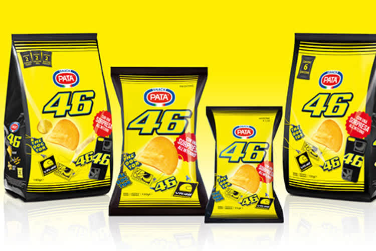 Mit Valentino Rossi will Pata mehr Chips verkaufen