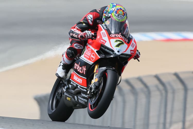Chaz Davies dominiert bislang auf dem Laguna Seca Raceway