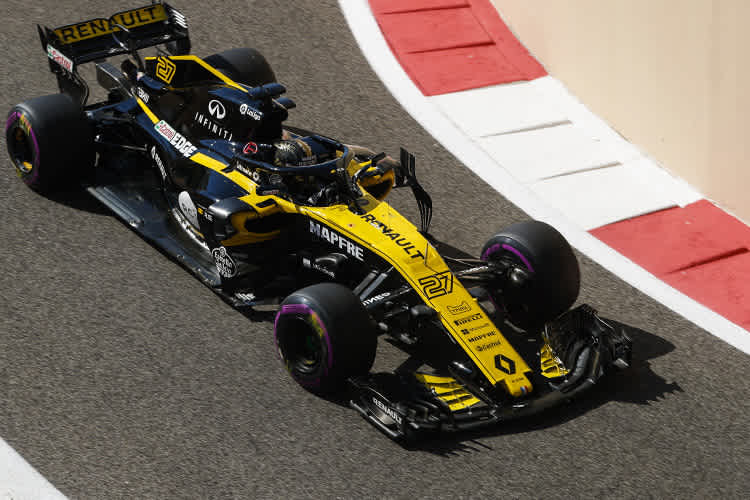 Nico Hülkenberg in Abu Dhabi