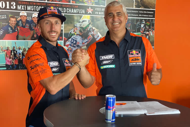 Tony Cairoli und Claudio de Carli sind sich einig