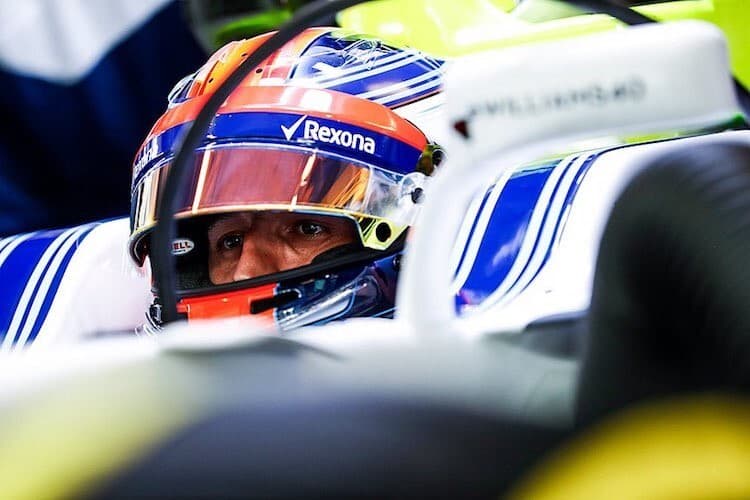 Robert Kubica beim Williams-Test im vergangenen November