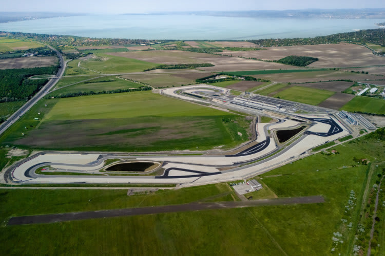 Der Balaton Park Circuit am Plattensee in Ungarn