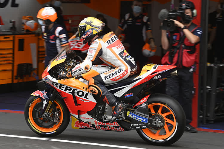 Pol Espargaró verwendet ein anderes Chassis als Marc Márquez