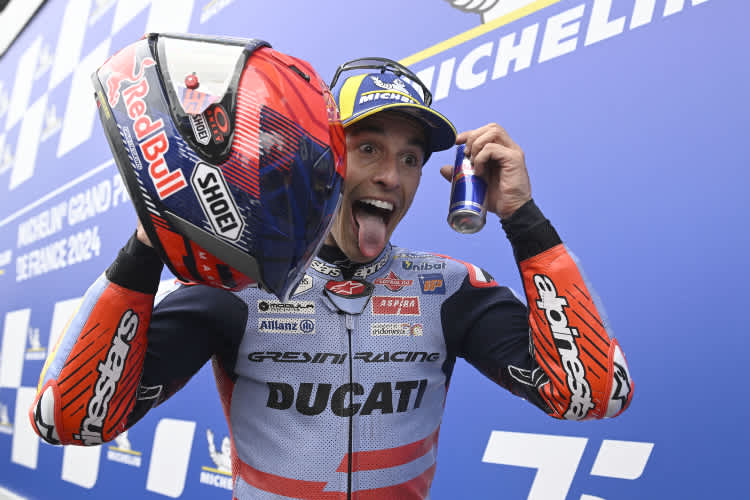 Marc Marquez ließ seinen Emotionen freien Lauf